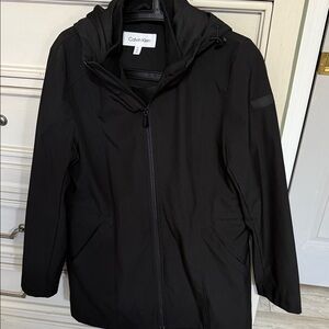 Calvin Klein Black Zip-Up Jacket